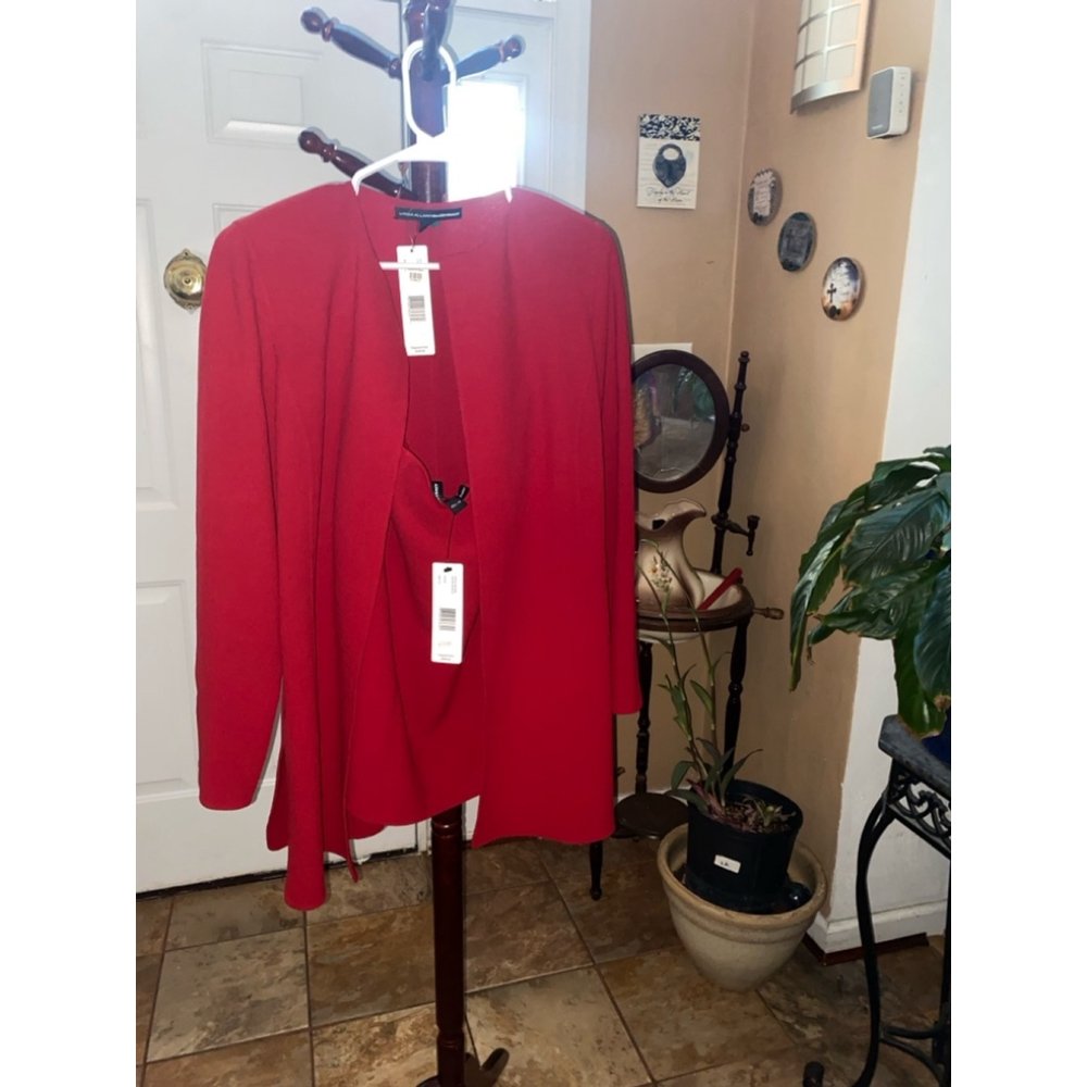 Women's Linda Allard Ellen Tracy Suit Set Size 10